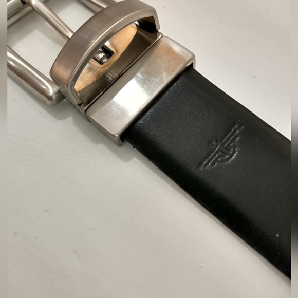 *Host Pick* Dockers Men's Genuine Leather Black Belt 38/95 - Picture 1 of 4